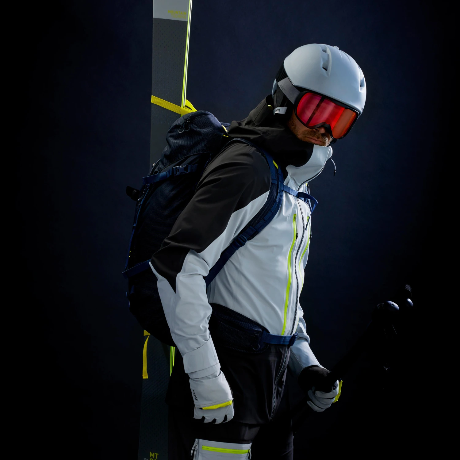 WEDZE Cross-Country Skis With Bindings & Skins - MT 90 16 WEDZE Cross-Country Skis With Bindings & Skins - MT 90 - Image 14