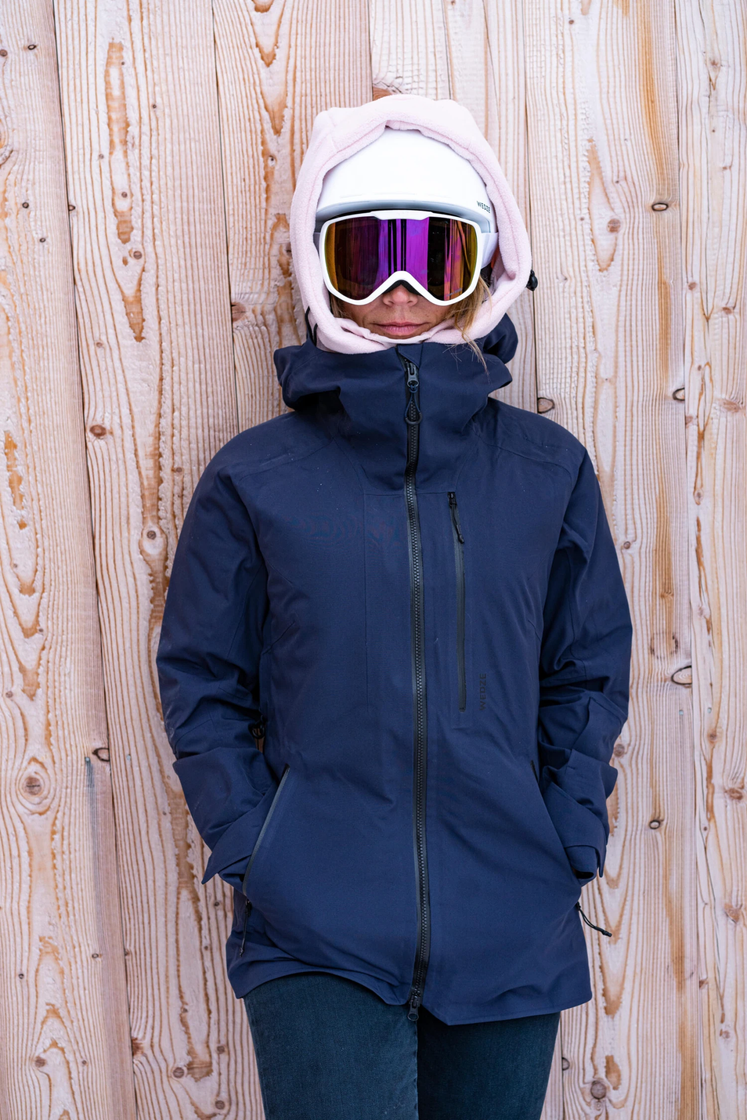 WEDZE Photochromatic Ski & Snowboard Goggles - G 500 White 8 WEDZE Photochromatic Ski & Snowboard Goggles - G 500 White - Image 6