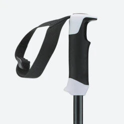 WEDZE Downhill Ski Poles - Boost 500 Black -Winter Sports Gear safety downhill ski poles boost 500 black 4