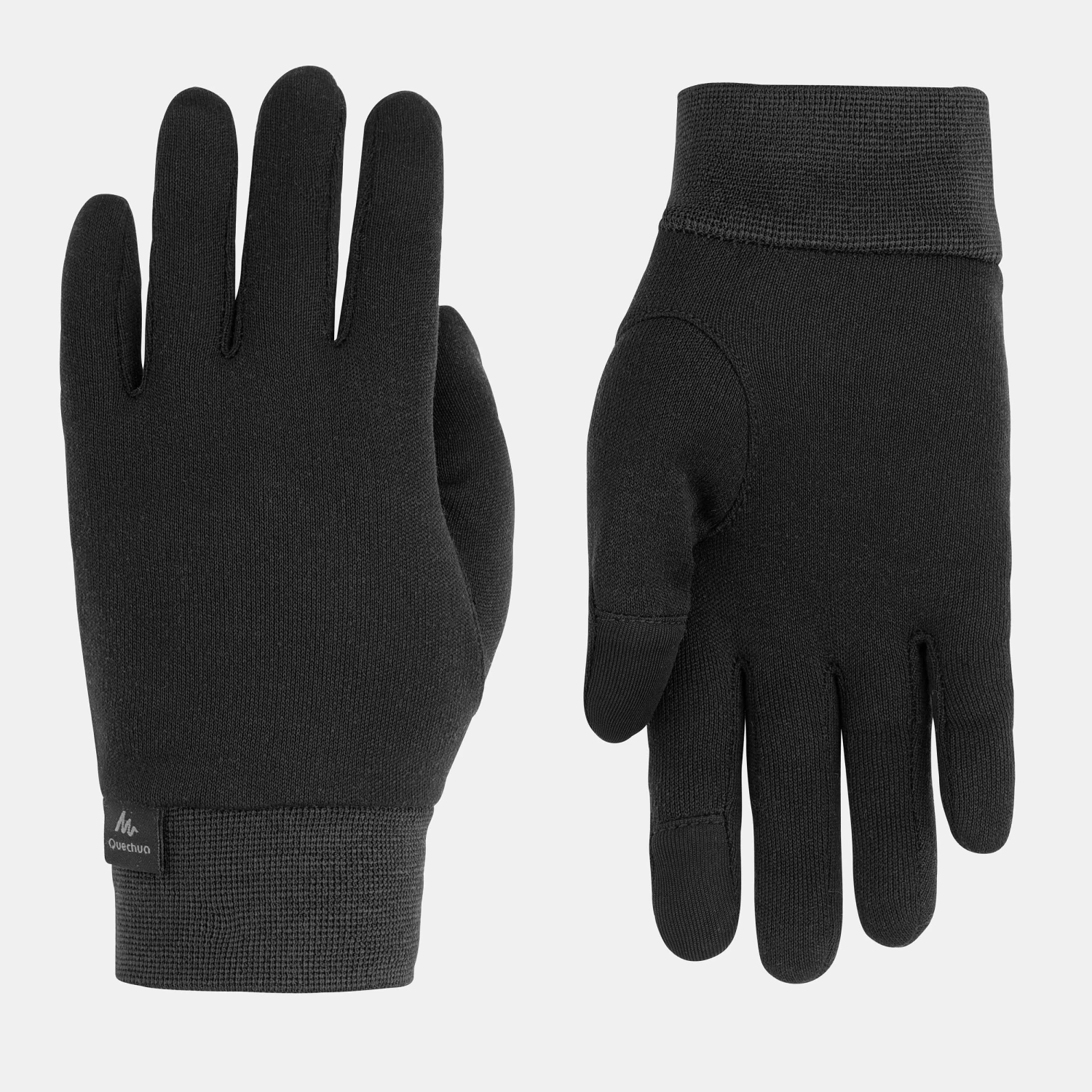 Quechua SH 500 Hiking Touchscreen-Compatible Silk Liner Gloves - Kids 8 Quechua SH 500 Hiking Touchscreen-Compatible Silk Liner Gloves - Kids - Image 6