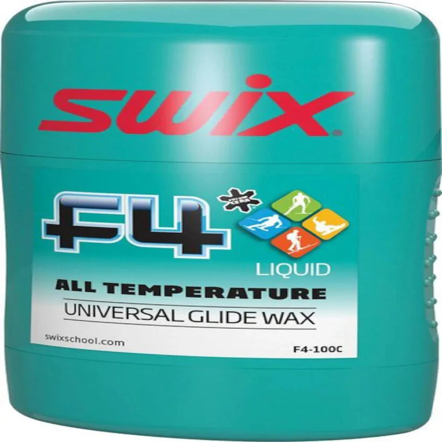 Ski All-Temperature Universal Glide Wax - F4 100 Ml Swix 3 Ski All-Temperature Universal Glide Wax - F4 100 Ml Swix