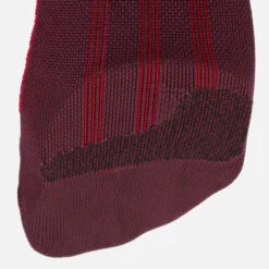 WEDZE Ski And Snowboard Socks - 900 NR Burgundy -Winter Sports Gear ski and snowboard socks 900nr burgundy 7