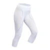 WEDZE Women’s Ski Base Layer Bottoms - BL 980 White