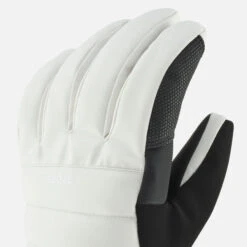 WEDZE Ski Gloves - 500 White -Winter Sports Gear ski gloves 500 white 3
