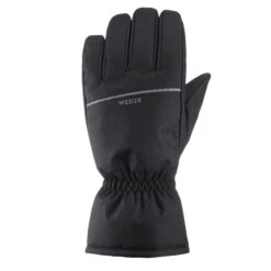 WEDZE Ski Gloves - 100 Black
