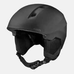 WEDZE Ski Helmet - PST 500 Black -Winter Sports Gear ski helmet pst 500 black 2