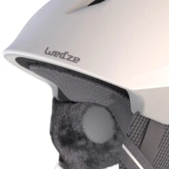 WEDZE Ski Helmet - PST 580 White -Winter Sports Gear ski helmet pst 580 white 6