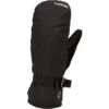 WEDZE Ski Mittens - MI 500 Black 2 WEDZE Ski Mittens - MI 500 Black -Winter Sports Gear ski mittens mi 500 black