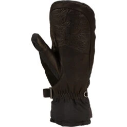 WEDZE Ski Mittens - MI 500 Black -Winter Sports Gear ski mittens mi 500 black 2