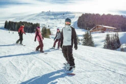 Men's Built-In Foam Pad Snowboard Pants - SNB 100 Black -Winter Sports Gear snb 100 snowboard pants men 11