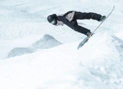 Men's Snowboard And Ski Bib Pants – SNB 900 Black -Winter Sports Gear snowboard and ski bib pants snb 900 black 12