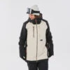Men's Snowboard Jacket – SNB 900 Beige -Winter Sports Gear snowboard jacket snb 900 beige