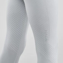 Kids' Base Layer Pants - UW 500 Grey -Winter Sports Gear uw 500 technical pants base layer kids 4