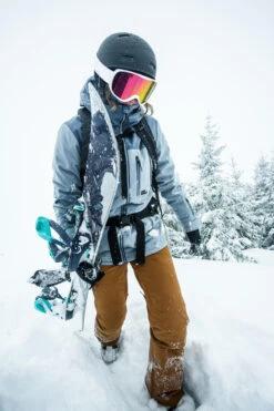 Women's Downhill & Freeride Snowboard - Serenity 500 Blue -Winter Sports Gear women s downhill freeride snowboard serenity 500 blue 7