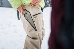 WEDZE Women's Ski Pants - FR 100 Beige -Winter Sports Gear women s pants fr100 beige 12