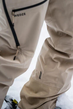WEDZE Women's Ski Pants - FR 100 Beige -Winter Sports Gear women s pants fr100 beige 13