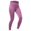 WEDZE Women's Ski Base Layer Wool Bottoms - BL 900 Purple -Winter Sports Gear women s ski base layer wool bottoms bl 900 purple