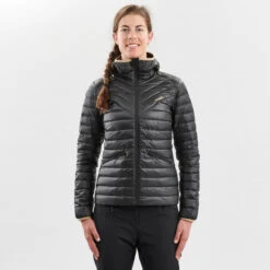 WEDZE Women's Ski Jacket & Midlayer - 980 Black -Winter Sports Gear women s ski jacket midlayer 980 black 9