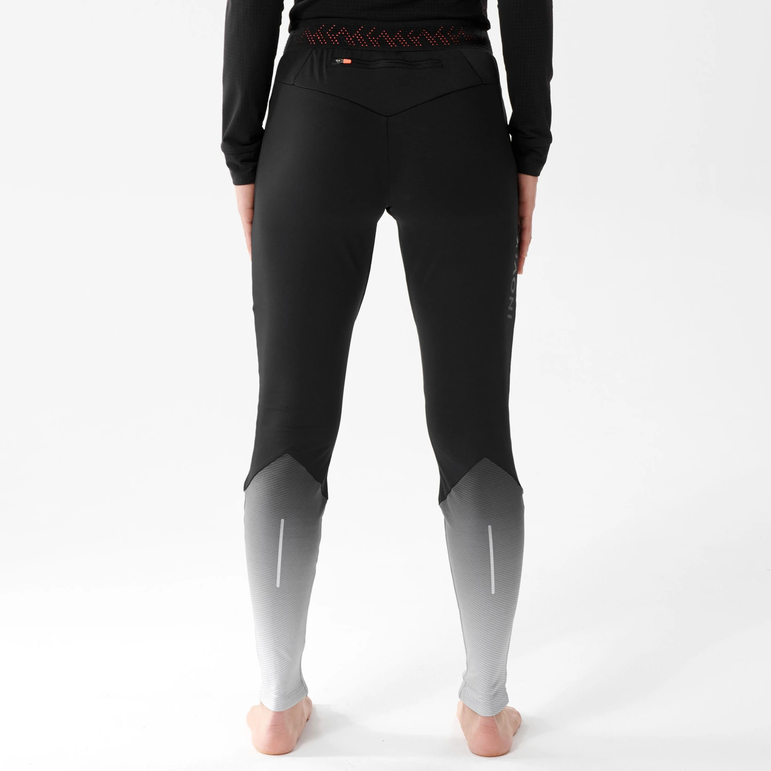 Women’s Cross-Country Ski Leggings - 500 Black 6 Women’s Cross-Country Ski Leggings - 500 Black - Image 4