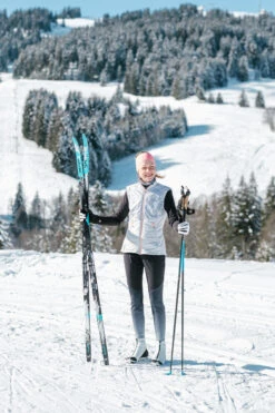 Women’s Cross-Country Ski Leggings - 500 Black 21 Women’s Cross-Country Ski Leggings - 500 Black -Winter Sports Gear women s ski leggings 500 black 9