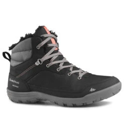 Quechua Women’s Winter Hiking Boots - SH 100 Black