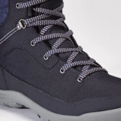 Quechua Women’s Waterproof Winter Boots - SH 100 Black -Winter Sports Gear women s winter hiking boots sh 100 blue 4