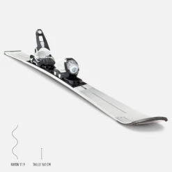 WEDZE Women’s Downhill Skis With Bindings - Boost 900 -Winter Sports Gear womens downhill skis with bindings boost900 r 10