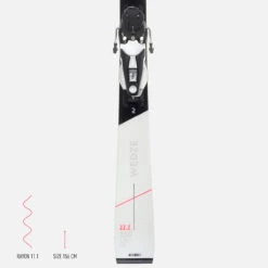 WEDZE Women’s Downhill Skis With Bindings - Boost 900 -Winter Sports Gear womens downhill skis with bindings boost900 r 15