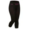 WEDZE Women’s Ski Base Layer Bottoms - BL 580 Black -Winter Sports Gear womens ski base layer bottoms bl 580 i soft black purple