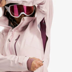 WEDZE Women’s Ski Jacket - FR 500 Pink 31 WEDZE Women’s Ski Jacket - FR 500 Pink -Winter Sports Gear womens ski jacket fr 500 pink 10