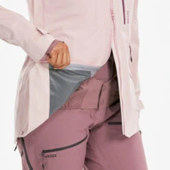 WEDZE Women’s Ski Jacket - FR 500 Pink 32 WEDZE Women’s Ski Jacket - FR 500 Pink -Winter Sports Gear womens ski jacket fr 500 pink 11
