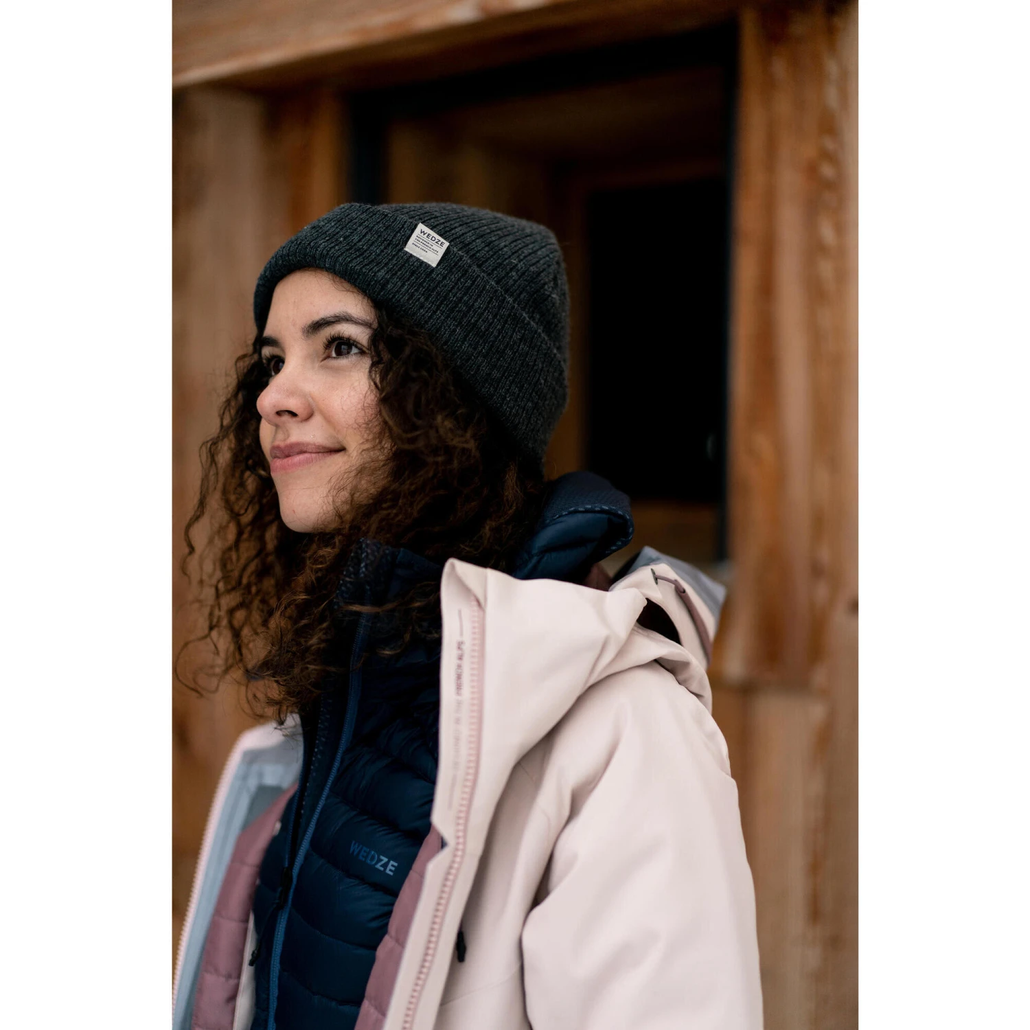 WEDZE Women’s Ski Jacket - FR 500 Pink 20 WEDZE Women’s Ski Jacket - FR 500 Pink - Image 18