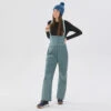 WEDZE Women’s Ski Pants - FR 900 Green -Winter Sports Gear womens ski pants fr 900 green