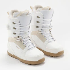 Women’s Snowboard Boots - Endzone White -Winter Sports Gear womens snowboard boots endzone white 1