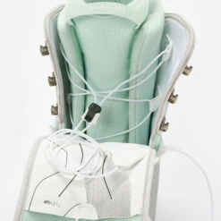 Women’s Snowboard Boots - SNB 100 Grey -Winter Sports Gear womens snowboard boots snb 100 grey 8