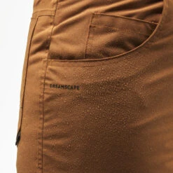 Women’s Snowboard Pants – SNB 500 Brown -Winter Sports Gear womens snowboard pants snb 500 brown 3