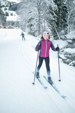 Kids' Cross-country Ski Leggings - XC S 500 Black -Winter Sports Gear xc s 500 cross country ski leggings kids 5