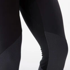 Men's Cross-Country Ski Leggings - XC S 500 Black -Winter Sports Gear xc s 500 cross country ski leggings men 7
